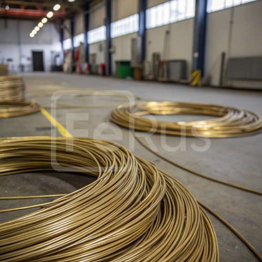 Проволока латунная 0,11 мм ЛС ГОСТ 1066-2015