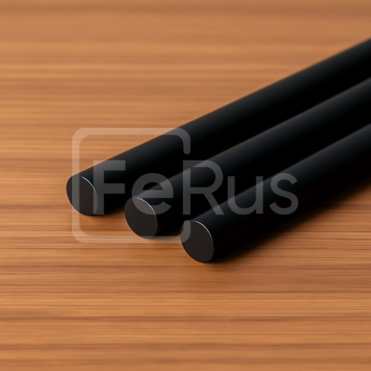 Стержень полиэтиленовый черный 110х2000 мм PE 100 ТУ 22.21.10-011-17152852-2019