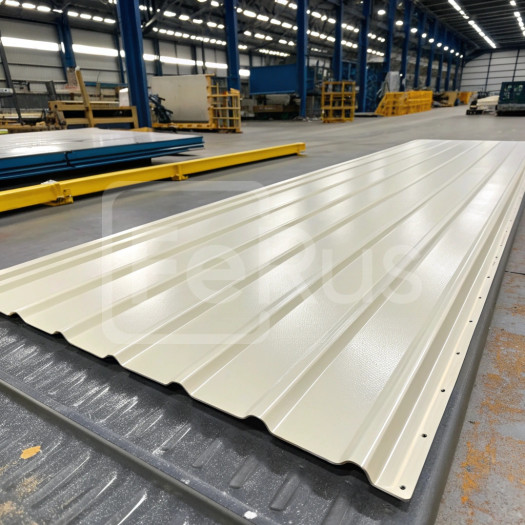 Профнастил С8 полиэстер (Zn100-180) 0,65х1150х800 мм, RAL 1014